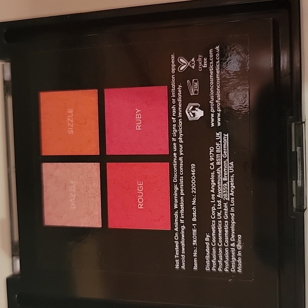 NEW Profusion Cosmetics MINI RUBIES - Picture 3 of 4